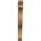 Ekena Millwork Funston Slat Rough Sawn Bracket, Western Red Cedar, 4"W x 32"D x 38"H BKT04X32X38FST06RWR - alternate 4